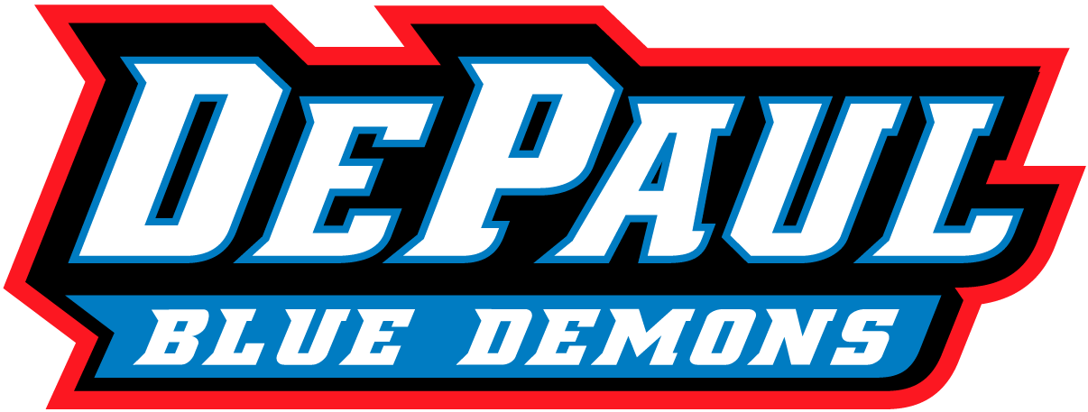 DePaul Blue Demons 1999-Pres Wordmark Logo t shirts iron on transfers v2